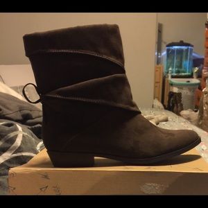 Brown Indigo Short Boot